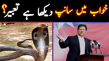 خواب میں سانپ دیکھنے کی تعبیر