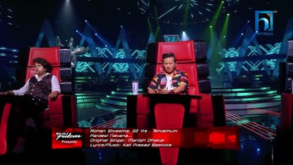 The Voice of Nepal Season 4 - 2022 - Episode 08 - Rohan Shrestha -  yks