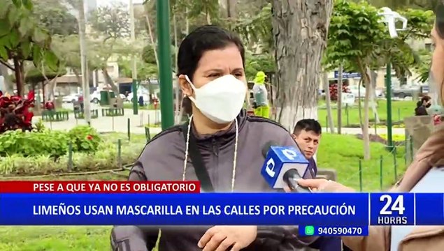 ¡Atención! A partir de hoy uso de mascarillas es obligatorio solo en hospitales y transporte público