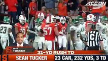 Syracuse RB Sean Tucker Runs For 200  Yards