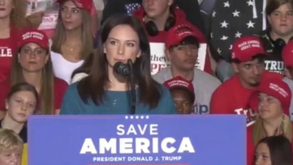 Tudor Dixon, the beauty governor, Speaks at Save America Rally in Warren, MI  10/02/2022