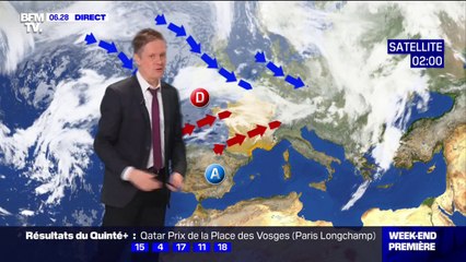 Des averses dans la moitié nord, un temps plus sec dans le sud: un dimanche contrasté pour l'Hexagone