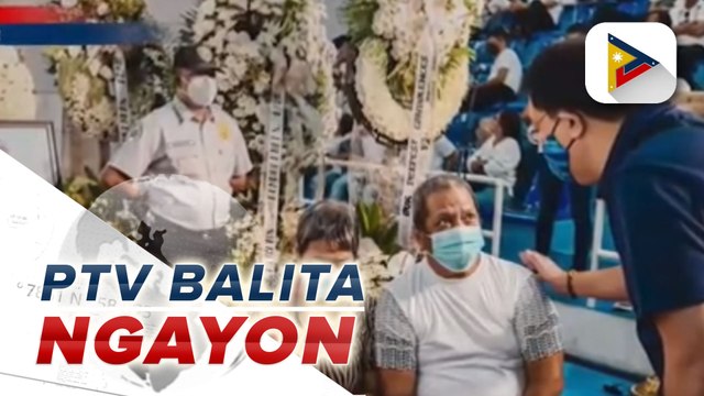 P100-K na pinansyal na tulong, inabot ng Pagcor sa bawat pamilya ng 5 rescue workers na binawian ng buhay sa pananalasa ng Super Typhoon Karding