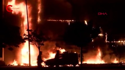 Bursa'da et ürünleri tesisinde yangın