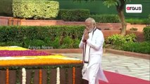 PM Modi Pays Tributes To Mahatma Gandhi On His Birth Anniversary