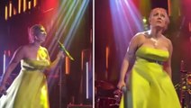 Şarkıcı Kalben'in ilginç dansı sosyal medyayı salladı