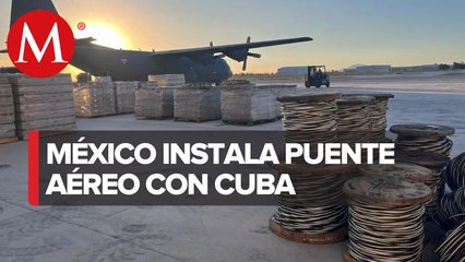 Ejército instala puente aéreo con Cuba para apoyar a damnificados por huracán 'Ian'