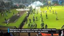 Tragedia en Indonesia: mueren 174 personas tras una brutal carga policial en un partido