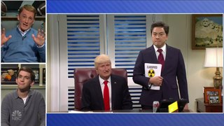 ‘I’m In My Happy Place’: SNL’s 48th Season Cold Open Portrays Trump Sheltering at Mar-a-Lago During Hurricane Ian