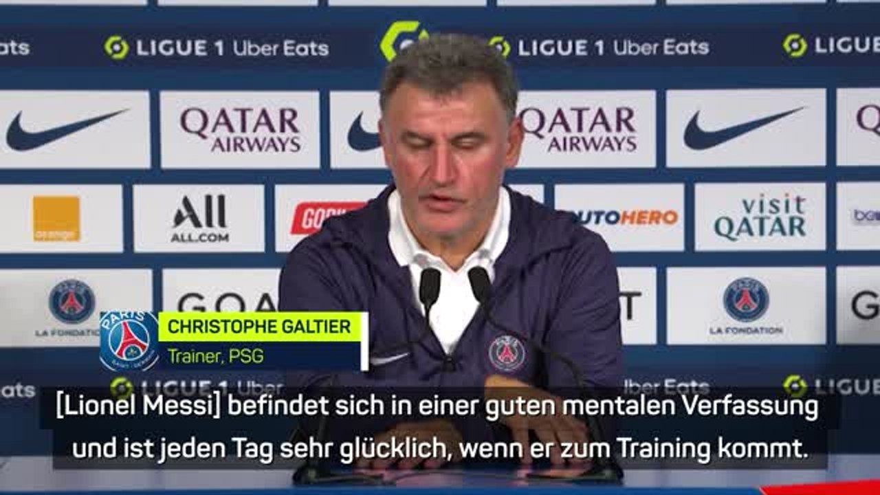 Galtier: Messi kann wieder "Weltklasse werden"