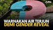 Warnakan air terjun demi gender reveal
