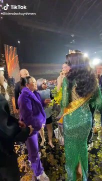 Lona Kiều Loan gặp Mai Ngô sau đêm chung kết Hoa hậu Hòa bình Việt Nam 2022