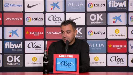 Xavi: "No hemos brillado, pero nos llevamos tres puntos importantísimos"