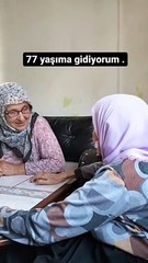 100 yaşındaki anne, kızının yaşına şaşırdı: 'O kadar yaşadın demek'