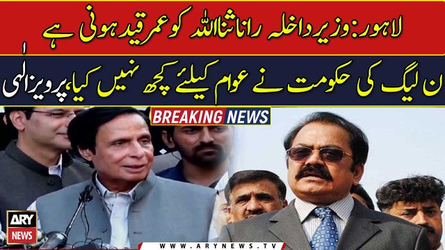 PMLN ki hukumat ne awam k liye kuch nahi kiya: Chaudhry Pervaiz Elahi