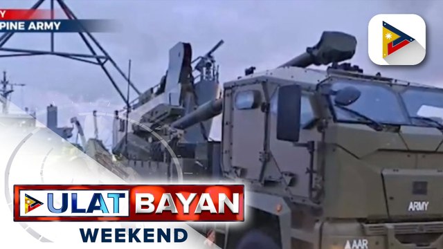 8 ATMOS self-propelled guns, dumating sa General Santos City para sa Philippine Army
