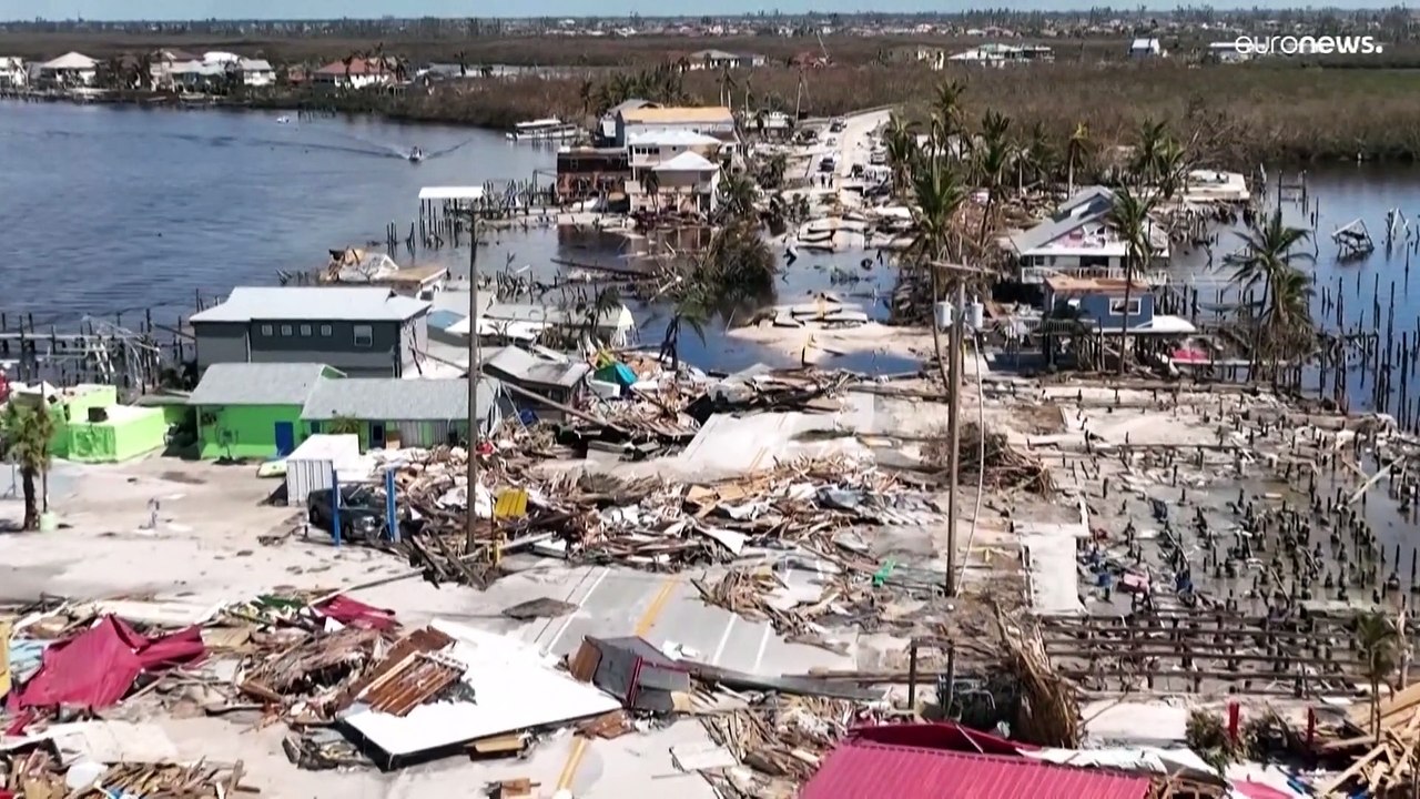 'Ground Zero' in der Palmen-Idylle: Hurrikan 'Ian' verwüstet Westküste Floridas