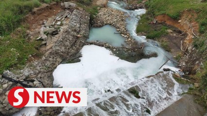 Two factories in Beranang probed for dumping pollutants in Sungai Kabul