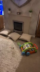 Boy's Bottle Flipping Backfires