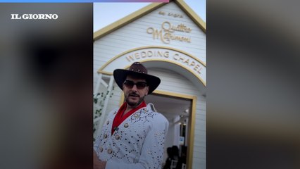 Quattro Matrimoni oggi Milano: Costantino Della Gherardesca celebra nozze stile Las Vegas