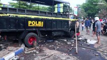 Трагедия на футбольном поле в Индонезии: десятки жертв