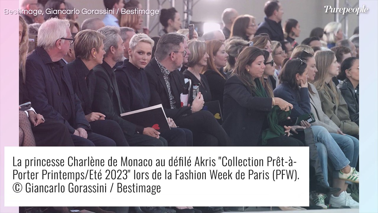 Charlene de Monaco : Apparition surprise sans le prince Albert, elle affiche un look impeccable à la Fashion Week