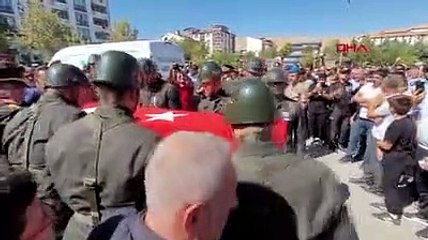 Şehit Yusuf Ataş'a acı veda