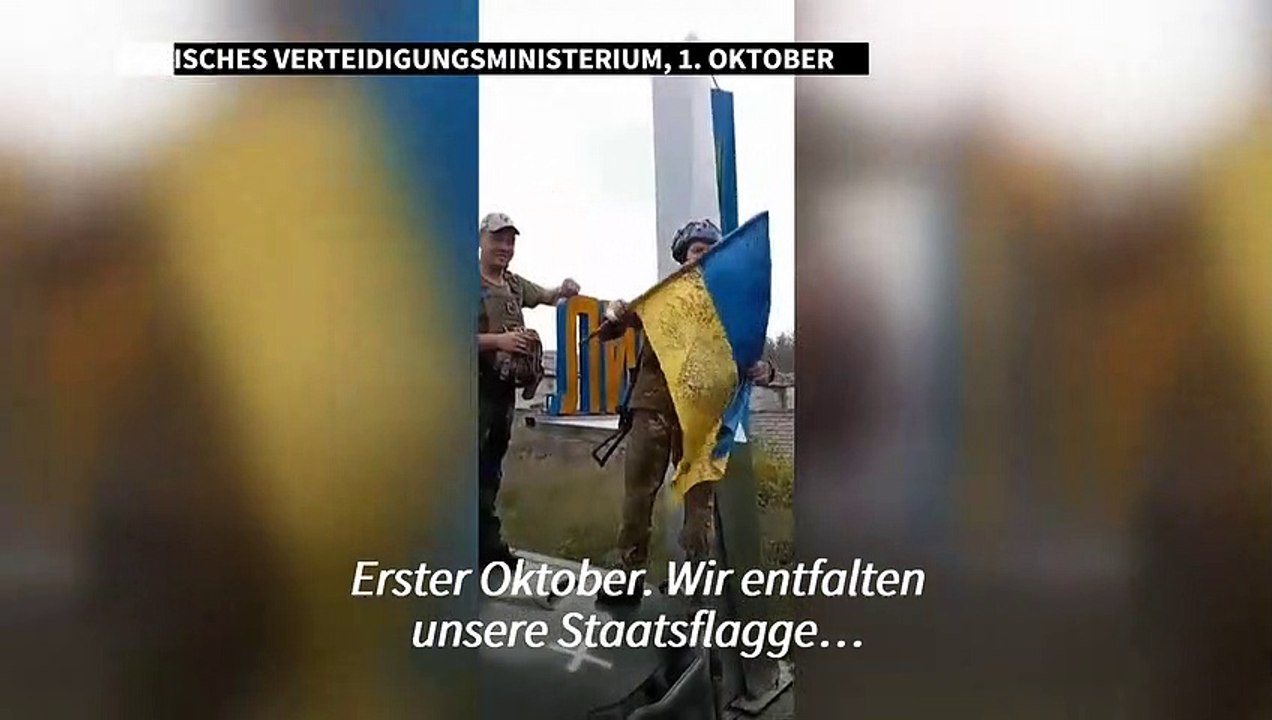 Selenskyj verkündet "vollständige" rückeroberung von lyman