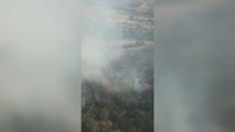 Antalya gündem haberleri... Kaş'ta makilik alandan çıkan yangına müdahale ediliyor