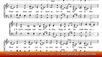 _ Alto Rehearsal Video _ • Hymn 661 • (The Saint Jean de Brébeuf Hymnal)