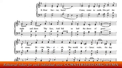 _ Bass Rehearsal Video _ • Hymn 657 • (The Saint Jean de Brébeuf Hymnal)