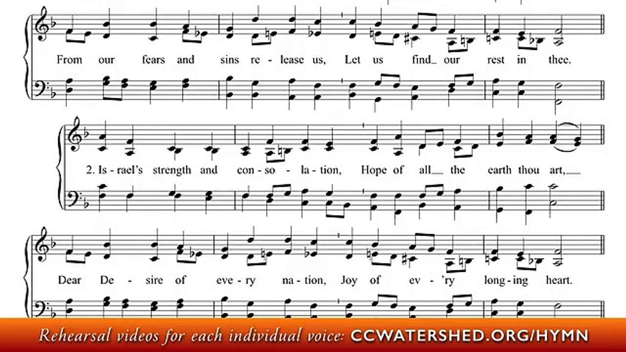 Bass Rehearsal Video • Hymn 661 • The Saint Jean De Brébeuf Hymnal Video Dailymotion 6938