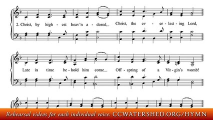 _ Bass Rehearsal Video _ • Hymn 663 • (The Saint Jean de Brébeuf Hymnal)