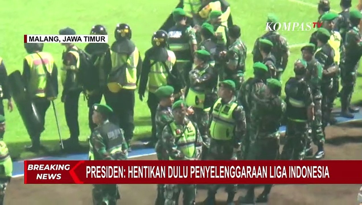 Buntut Tragedi Kanjuruhan, Jokowi Minta PSSI Hentikan Penyelenggaraan Liga Indonesia