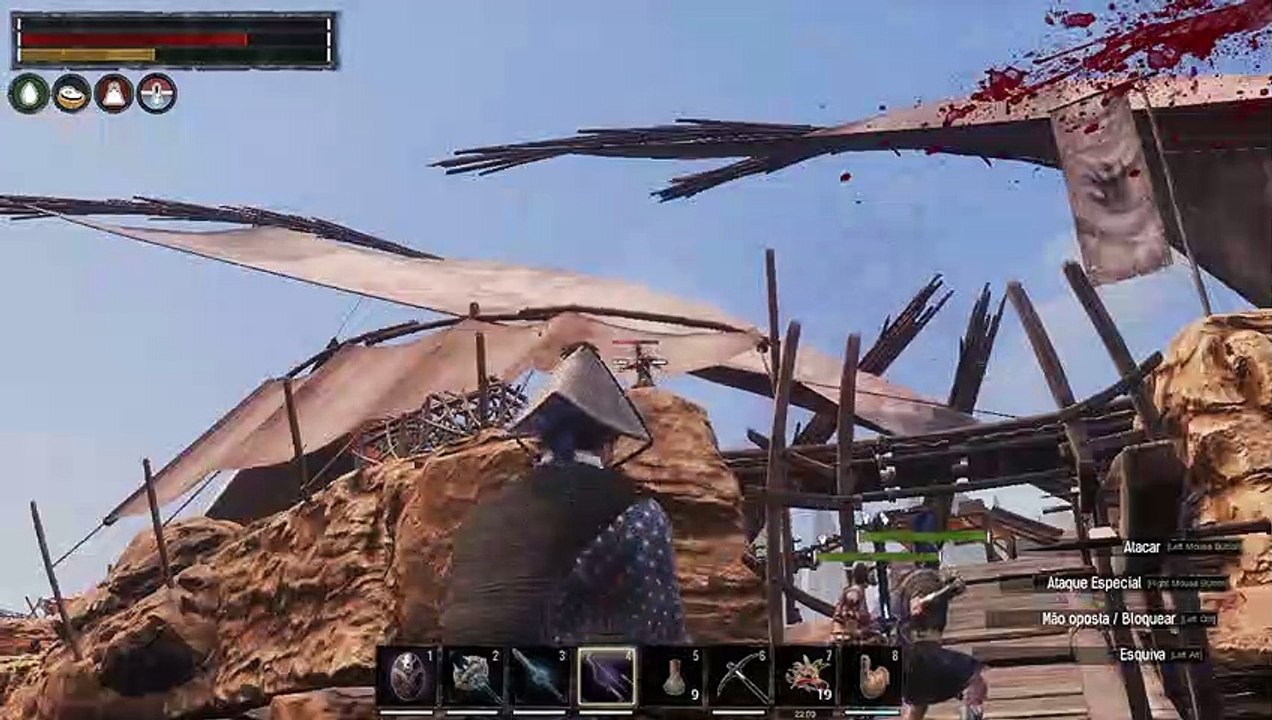 O Galeão dos Mão Negra - Conan Exiles: Age Of Sorcery - Gameplay Pt Br