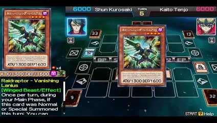 Yu-Gi-Oh! ARC-V Tag Force Special PSP - Syun Kurosaki VS Kaito Tenjo #ARCV #RJ_Anda #5Ds (RJ ANDA)