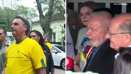 Los brasileños deciden entre el ultraconservador Bolsonaro o el izquierdista Lula da Silva
