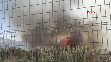 DEMRE'DE SAZLIK YANGINI