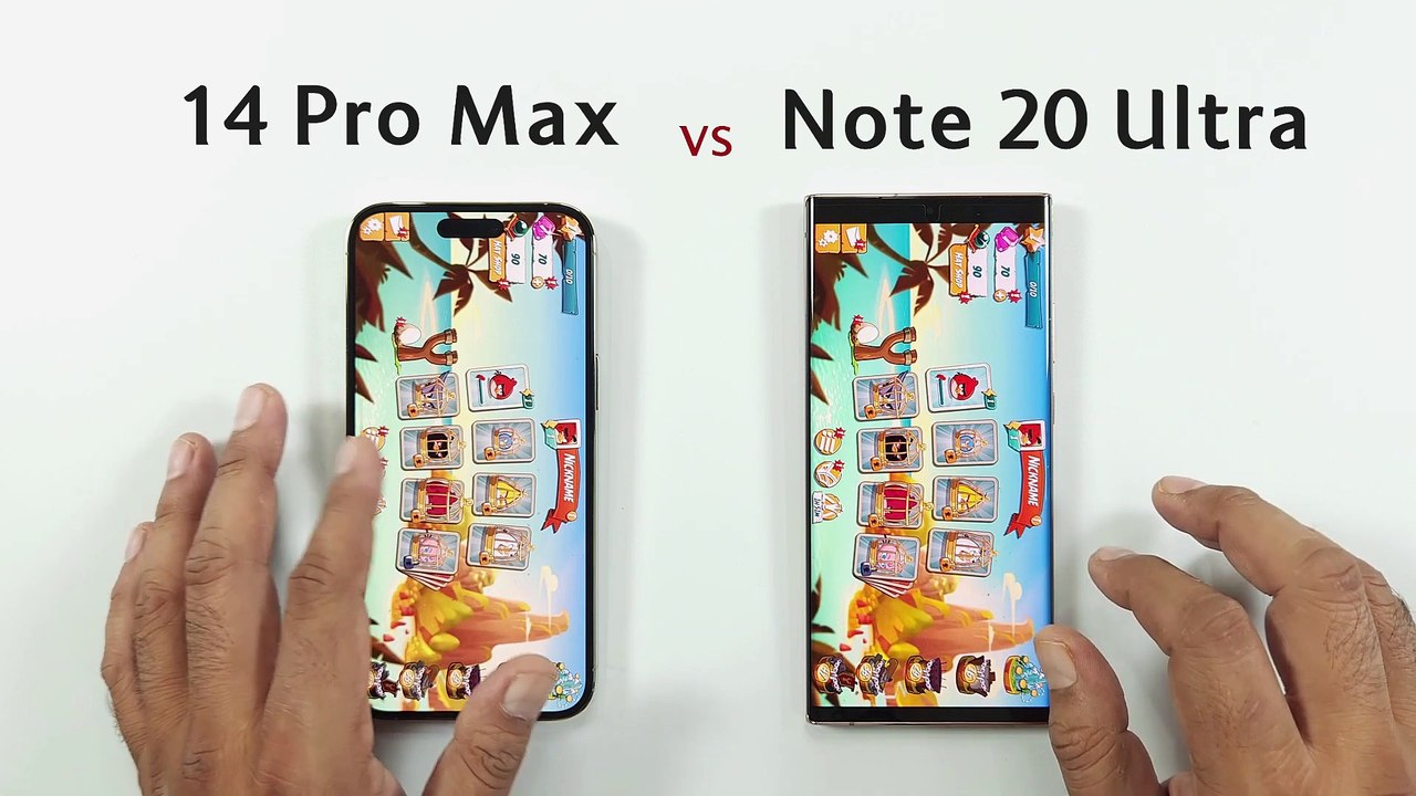 iPhone 14 Pro Max vs Note 20 Ultra - SPEED TEST