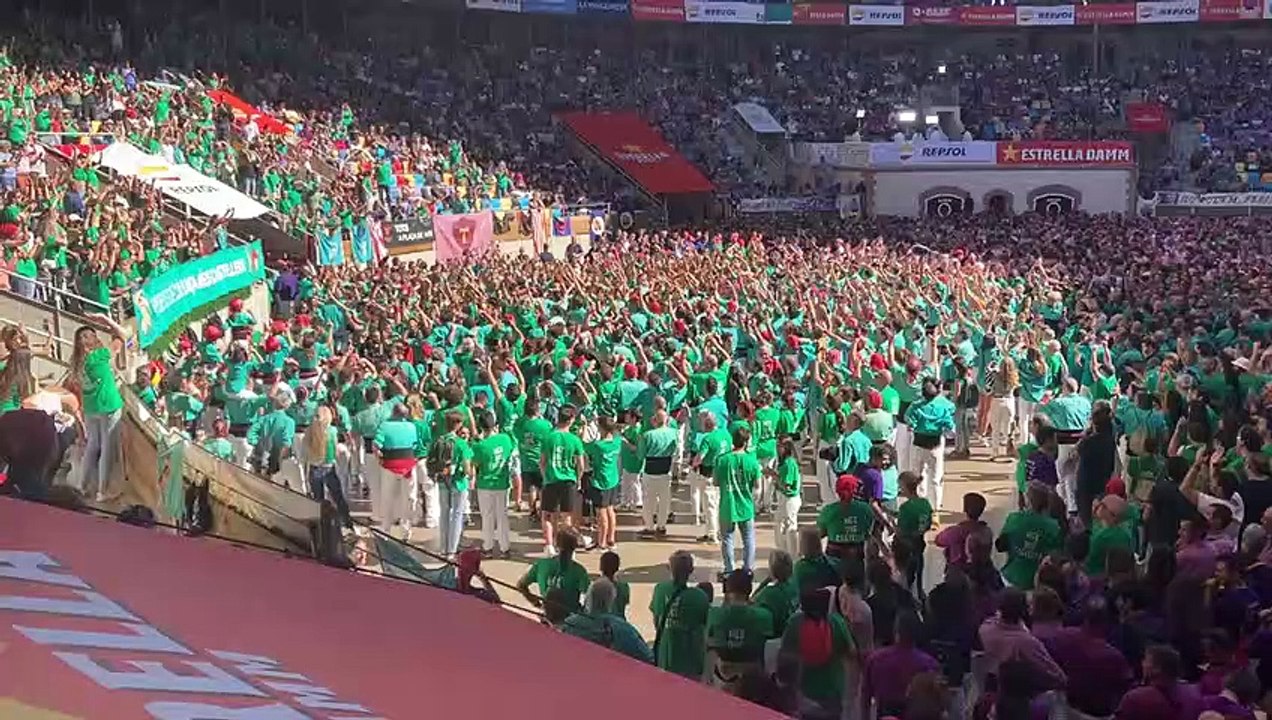 Els Castellers de Vilafranca destronen la Vella de Valls i s'imposen en el Concurs de Castells de Tarragona