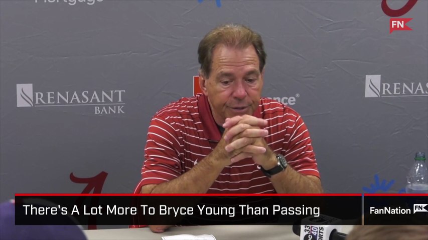 Nick Saban: There's A Lot More To Bryce Young Than Passing