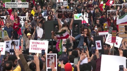 NoComment : manifestations au Canada en soutien aux femmes iraniennes