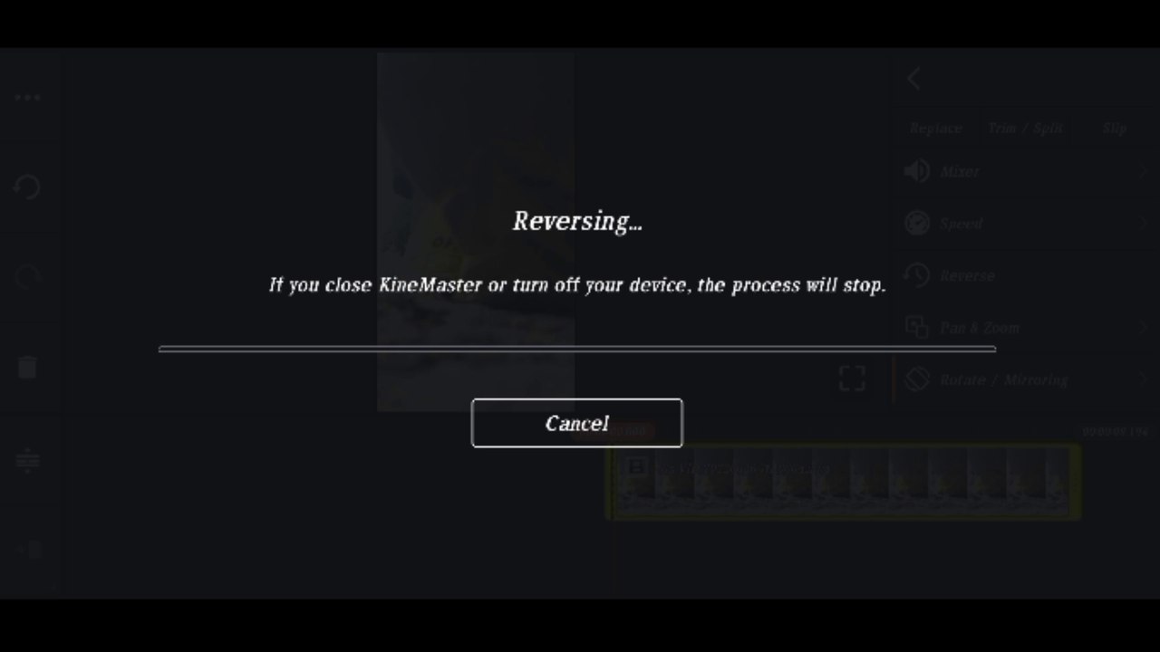 How to reverse video in KINEMASTER | #Kinemaster Reverse effect