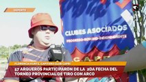 57 ARQUEROS PARTICIPARON DE LA 2DA FECHA DEL TORNEO PROVINCIAL DE TIRO CON ARCO