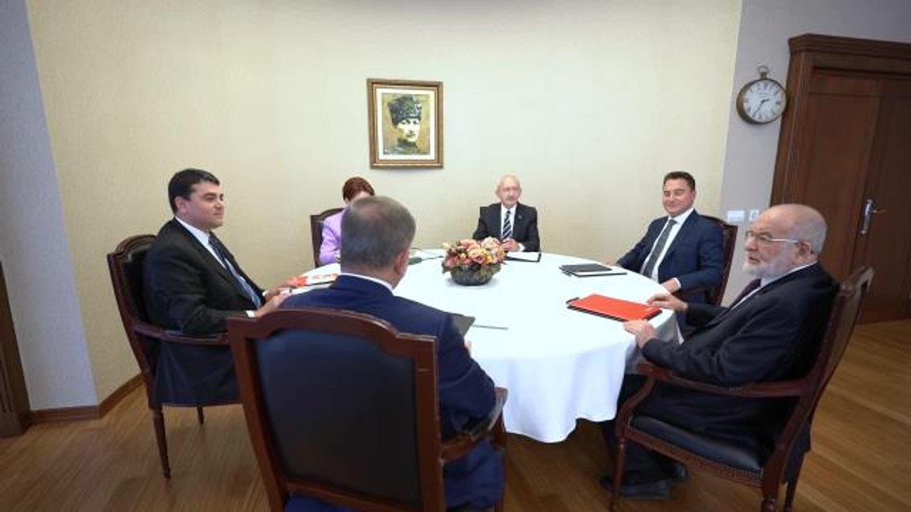 Altılı Masa'nın İkinci Tur Görüşmesinin İlk Açıklaması: "Milletimiz Müsterih Olsun... Altılı Masa Yeni Bir Başlangıç ve Yeni Bir İnşadır"