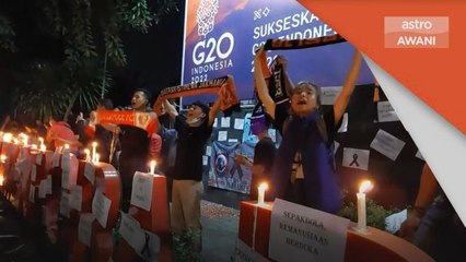 Tragedi Bola Sepak | Rakyat Indonesia berkabung di Jakarta