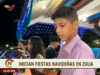 Inicia encendido de las luces de navidad en los Puertos de Altagracia, estado Zulia