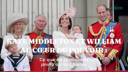 Tải video: Kate Middleton et William au cœur du pouvoir : ce que dit la nouvelle photo du roi Charles