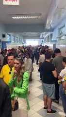 Filas nas eleições em SC