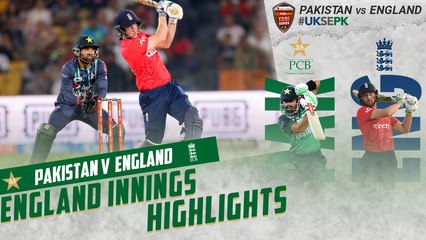 England Innings Highlights | Pakistan vs England | 7th T20I 2022 | PCB | MU2T